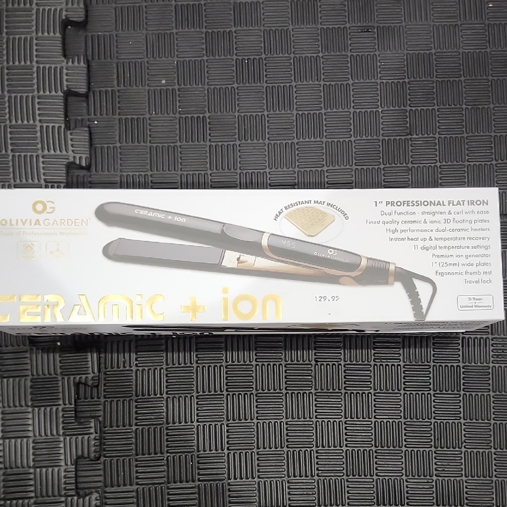 Black and Gold Professional Flat Iron